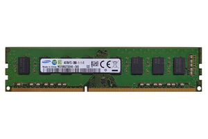 Samsung 4GB PC3-12800 DDR3-1600MHz non-ECC Unbuffered CL11 240-Pin DIMM Dual Rank Memory Module