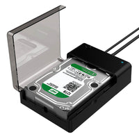 StarTech - Gabinete para Disco Duro Sabrent EC-DFLT - SATA 2.5" y 3.5" - USB 3.0 - Negro