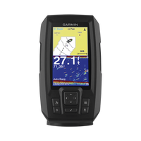 Fishfinder STRIKER™ Plus 4 con GPS Integrado / Pantalla QSVGA 272 x 480 píxeles / Frecuencias 50-200 kHz / Potencia 200 W RMS / Tecnología de Ganancia Automática / Sensor de Temperatura / Resistencia al Agua IPX7