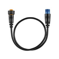 Cable adaptador para conectar un transductor de 8 pines con XID a un puerto de sonda de 12 pines a un dispositivo náutico compatible.