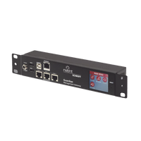 Gateway de Gestión y Monitoreo Ambiental para Centro de Datos GUARDIAN / 1U Compacto / 3 Puertos de Sensores / Pantalla LCD Táctil / SNMP, BACnet, Modbus/TCP