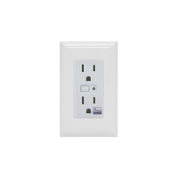 (ZWAVE) Tomacorriente con señal inalambrica Z-WAVE, compatible con HUB HC7, C8, puede ser un panel de alarma L5210, L7000 con Total Connect y Alarm.Com