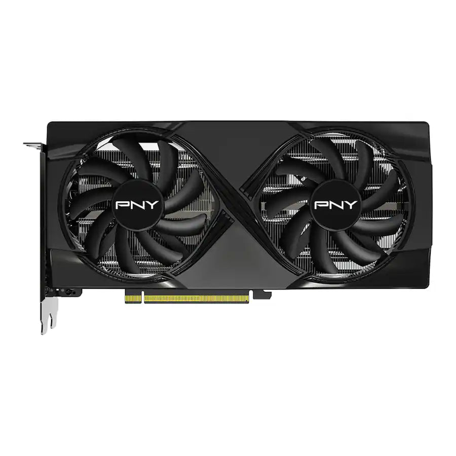 Tarjeta de Video PNY GeForce RTX 5060 Ti Overclocked 8GB GDDR7 PCI Express 5.0 con Doble Ventilador - Negra