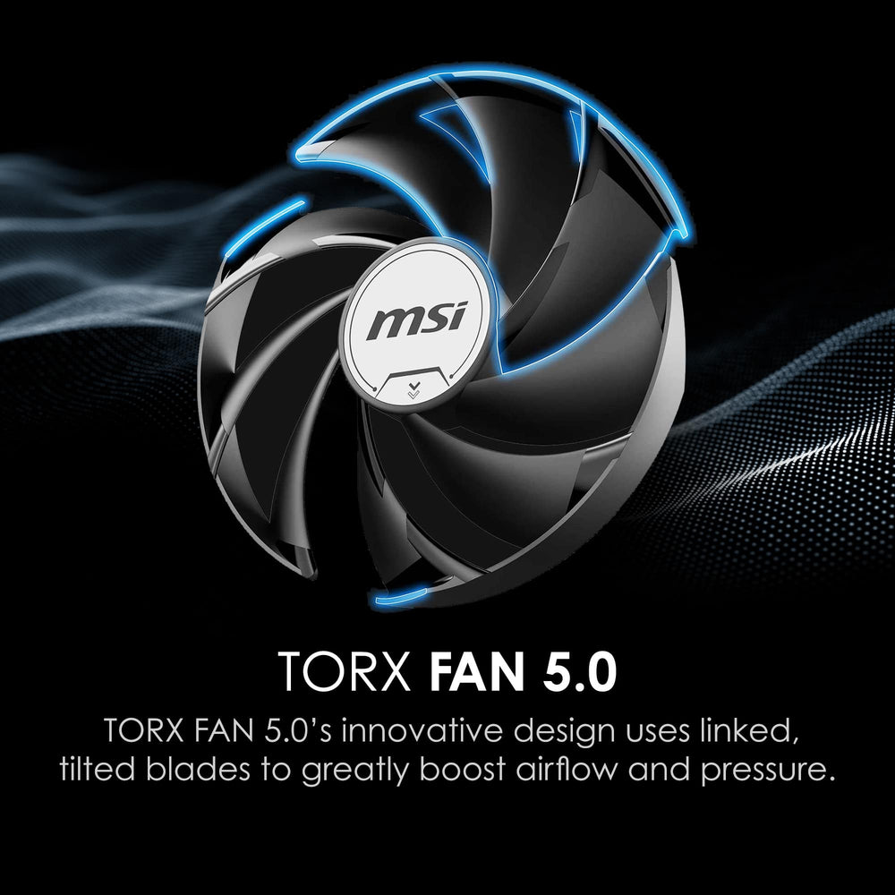 Tarjeta de Video MSI NVIDIA GeForce RTX 5070 12G VENTUS 3X OC 12GB GDDR7 - Negra