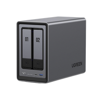 NASync DXP2800 | SO UGOS Pro |  Intel N100 12th Gen Intel® 4 Core™ | 2 Bahías SATA hasta 48TB | 2-Bahias (M.2 NVMe) hasta 16TB | 8GB DDR5 (Exp. a 16GB) | Ethernet 2.5G  | HDMI 4K | 2* USB2.0 | 1*USB 3.2Gen | 1* USB 3.2Gen2 | 1*USB-C 3.2Ge