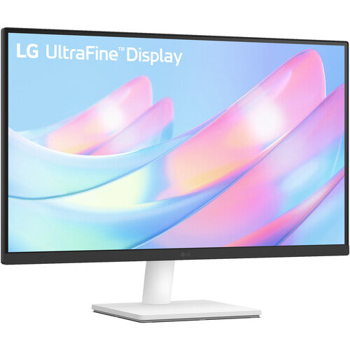 Monitor LG IPS 4K UHD Ultrafine de 27''. Pantalla IPS 4K UHD de 27'' (3840 x 2160). HDR10, DCI-P3 90% (tipico). Mejora del brillo a 300 nits. Diseño virtualmente sin bordes en 3 lados. LG Switch