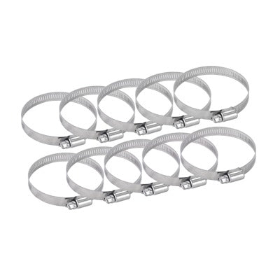 Kit de 10 abrazaderas de 5.0 a 7.5 cm.