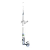 Antena Marina VHF Para Embarcación / Ganancia de 9 dB / Potencia de Entrada de 50 Watts / Incluye Cable Coaxial RG-58 de 20 Pies