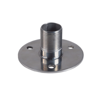 Montaje recto de 1" /  Acero Inoxidable / Base con Brida