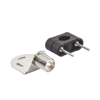 Soporte Para Antenas Marinas / Con Adaptadores de Naylon / Para Ajustarse a Rieles Cuadrados o Redondos / Verticales u Horizontales de 7/8″, 1″ y 11⁄4″