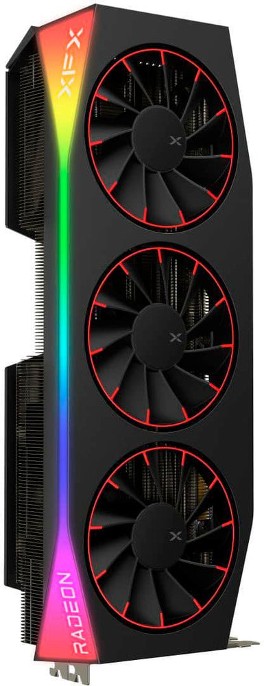 Tarjeta de Video XFX Mercury AMD Radeon RX 9070 XT OC Magnetic Air Edition 16GB GDDR6 con RGB - Negra