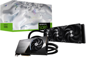 Tarjeta de Video MSI NVIDIA GeForce RTX 5080 16G SUPRIM LIQUID SOC 16GB GDDR7 - Negra