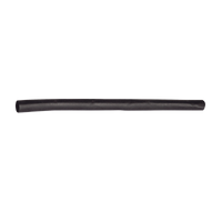 Tubo Termoencogible (Termofit) Negro de 1.2 m, 1/2" de Diámetro, Reduce de 2:1, Poliolefina.