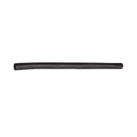 Tubo Termoencogible (Termofit) Negro de 1.2 m, 1/8" de Diámetro, Reduce de 2:1, Poliolefina.