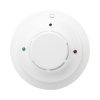 Detector direccionable de humo fotoeléctrico con sensor térmico de temperatura fija, protocolo de 2 hilos