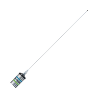 Antena Marina VHF de Acero Inoxidable / Ganacia de 3 dB / Potencia de Entrada 50 W