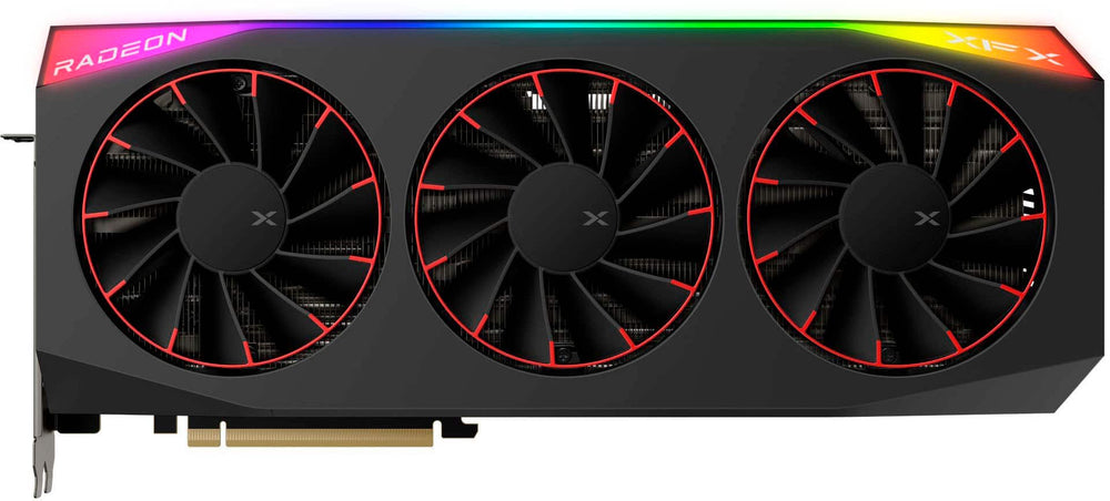 Tarjeta de Video XFX Mercury AMD Radeon RX 9070 XT OC Magnetic Air Edition 16GB GDDR6 con RGB - Negra
