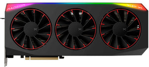 Tarjeta de Video XFX Mercury AMD Radeon RX 9070 XT OC Magnetic Air Edition 16GB GDDR6 con RGB - Negra