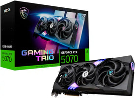 Tarjeta de Video MSI NVIDIA GeForce RTX 5070 12G GAMING TRIO OC 12GB GDDR7 PCI Express Gen 5 - Negra
