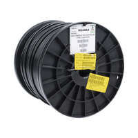 Bobina de 305 Metros (1000 Pies) Cat5e con Gel para Exterior, Color Negro, para Aplicaciones en Sistemas de Redes de Datos y Cableado Estructurado. Uso Intemperie.