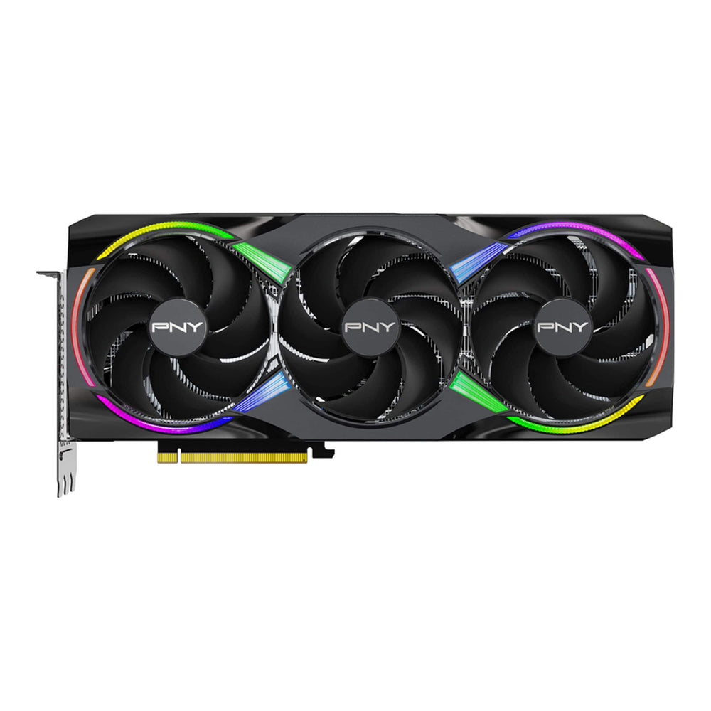 Tarjeta de Video PNY NVIDIA GeForce RTX 5080 Epic-X ARGB Overclocked 16GB GDDR7 - Negra