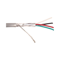 Cable 4 x 18 AWG / Blindado / 305 Metros (1000 Pies) / Riser / UL / Color Gris / Hecho en México