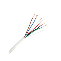 Bobina de 305 Metros / 6 x 22 AWG  / Cable de Cobre / Tipo CMR / Para Interior / Para Aplicaciones de Control de Accesos / Alarmas de Intrusi√≥n / Automatizaci√≥n / Interfonos y TV Porteros