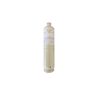 Cilindro de gas de calibración de metano/aire (CH4) al 50% LEL, balance aire, para transmisores XNX, XCD y S3K