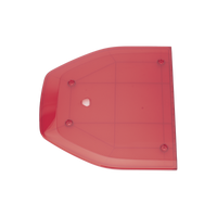Domo lateral de reemplazo para barra de luces SP216 de la Marca SignalPro, Color Rojo