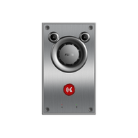 Intercomunicador IP de Emergencia / Altavoz 10W / 2 Líneas SIP / IP66 e IK10 Anti-vandálico / PoE 802.3af / Doble Micrófono con Reducción de Ruido / -40°C a 70°C
