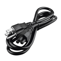 Cable de Alimentación Eléctrica para 120-240 Vca / 1.8 Metros (5.91 Pies) / Trifásico / Conector Tipo Mouse