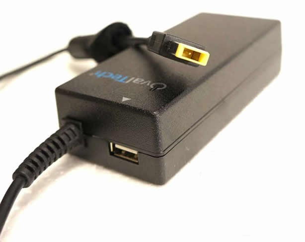 OVALTECH Laptop Adapter 20V/3.25A Laptop Adapter + USB