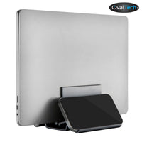 Soporte Vertical para Laptop / Celular OVALTECH OVDESK-LAP