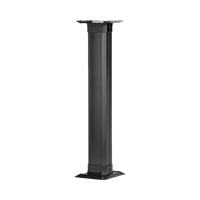 Accesorio de Conexión a Mesa, Para Uso con Canaleta de Piso AFR4BCBL6, Material PVC Rígido, Color Negro