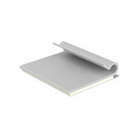 Clip Adhesivo Tipo J, Para Cables de Hasta 4.8 mm de Diámetro, Uso Interior, Color Gris, Paquete de 100pz