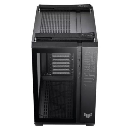 Gabinete Asus TUF Gaming GT502 Media Torre ITX mATX ATX Cristal Templado Color Negro