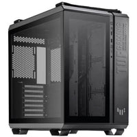 Gabinete Asus TUF Gaming GT502 Media Torre ITX mATX ATX Cristal Templado Color Negro