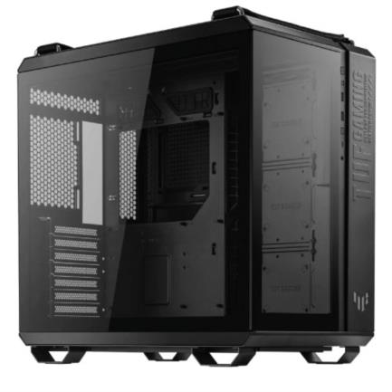 Gabinete Asus TUF Gaming GT502 Media Torre ITX mATX ATX Cristal Templado Color Negro