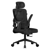 Silla de Oficina Acteck Flux Prime EC636HR/Soporta 100kg Inclinación 120/Reposabrazos 90/Negro -Malla Negra