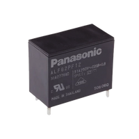 Relevador de 4 pines para tarjetas impresas Through-Hole de 12 Vcc, 31 Amp.