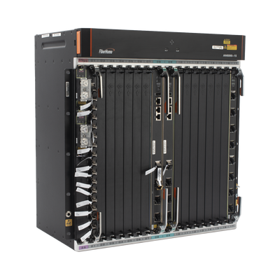 OLT Carrier Class Modular GPON, 14 Ranuras de Servicio, Incluye 1 Tarjeta de Servicio, Doble fuente -48Vcc, 11 UR, Gestión por UNM2000, CLI, Incluye Instalación de software UNM2000, (Interoperabilidad con ONUs de Terceros sin Costo)