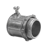 Conector de 1 1/2" para Tubo Pared Delgada con Tornillos Opresores.