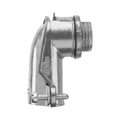 Conector curvo para tubo flexible   3/8