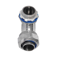 Conector Curvo para tubo tipo Liquidtight 1" (25 mm). Compatible con ANC-COT-100.