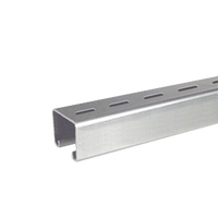 Unicanal Perforado 4 x 4 cm x 3 m / Calibre 16 / Galvanizado Electrolítico.