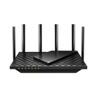 Router WiFi 6 Doble Banda / AX5400 MU-MIMO 4X4 y OFDMA / 1 puerto WAN 10/100/1000 Mbps / 4 puertos LAN 10/100/1000 Mbps / 1 puerto USB 3.0 /  6 potentes antenas / Administración App (Tether) o Página web / Protección HomeShield