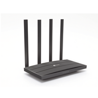 Router inalámbrico WiFi 5 AC 1200 Mbps / Doble Banda MU-MIMO 2x2 / 1 Puerto WAN 10/100/1000 Mbps /  4 Puertos LAN 10/100/1000 Mbps / Compatuble con Tecnología OneMesh / Soporta AgiNet