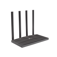 Router inalámbrico WiFi 5 ac / Wave 2 MU-MIMO 3x3 1900 Mbps / Doble Banda 2.4 y 5 GHz / 1 puerto WAN 10/100/1000 Mbps / 4 puertos LAN 10/100/1000 Mbps / Tecnología Smart Connect / Compatible con EasyMesh