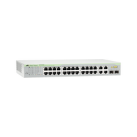 Switch WebSmart de 24 puertos 10/100 Mbps + 2 puertos 10/100/1000 Mbps + 2 SFP Gigabit Combo