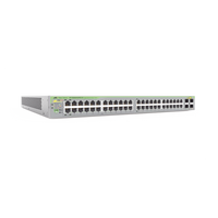 Gigabit webSmart switch, 48 Puertos Totales, 24c/PoE+ 10/100/1000T, 4 Puertos SFP